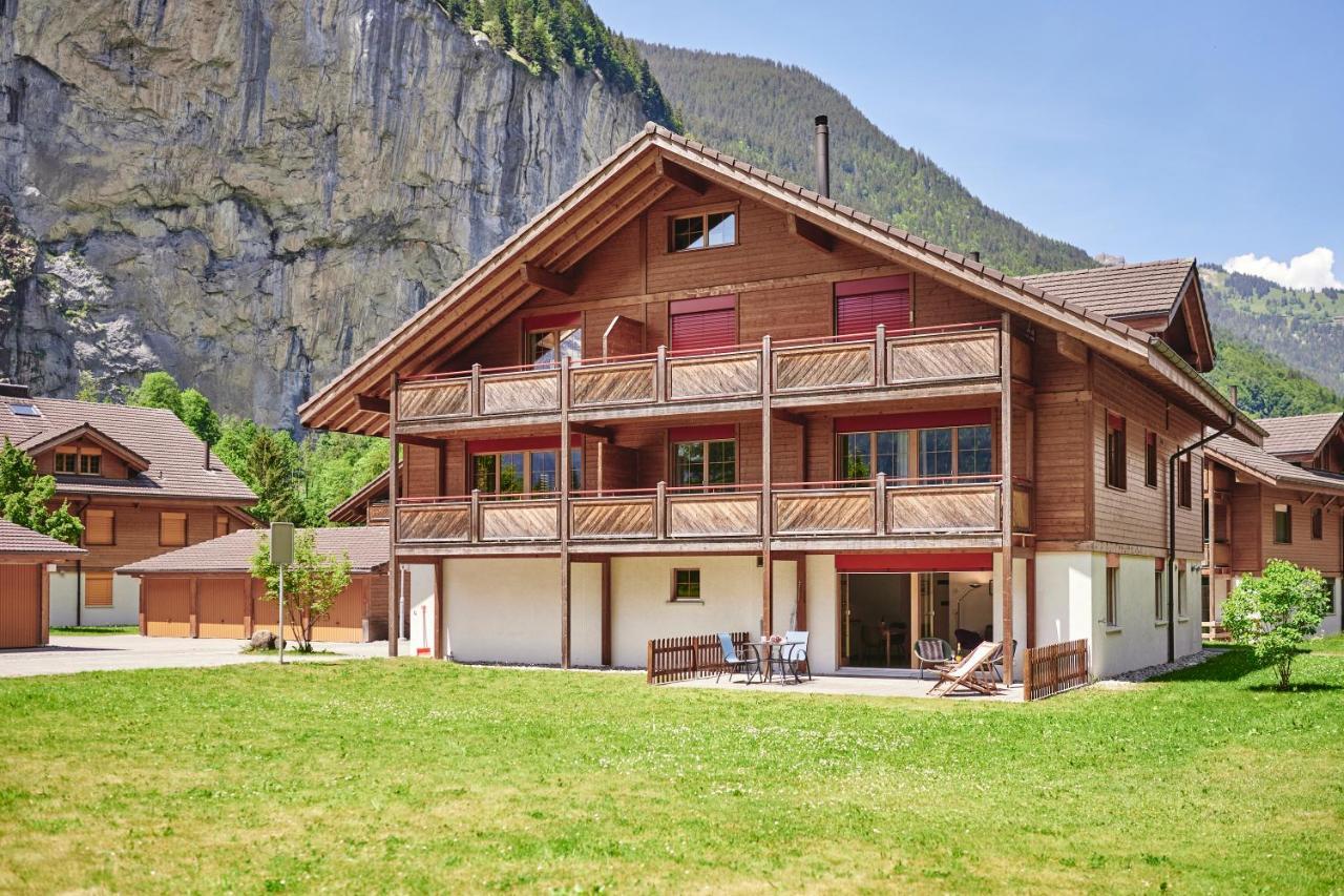 Apartment Truemmelbach, Comfortabl & Cozy, Private Terrace With Best Views Lauterbrunnen Exterior photo